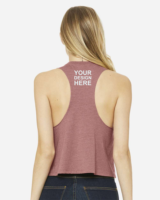 Bella+Canvas 6682 Women's Racerback Crop Tank
