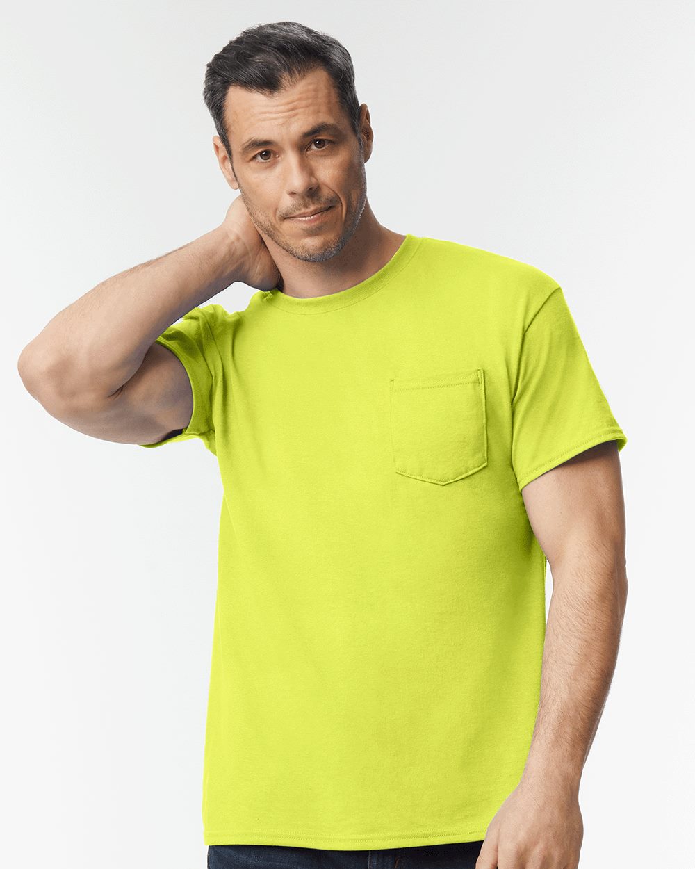 Gildan 8300 Dry Blend Pocket T-Shirt