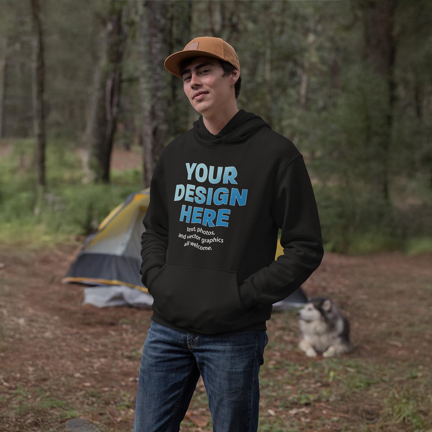 Harvest Comfort Hoodie - Black