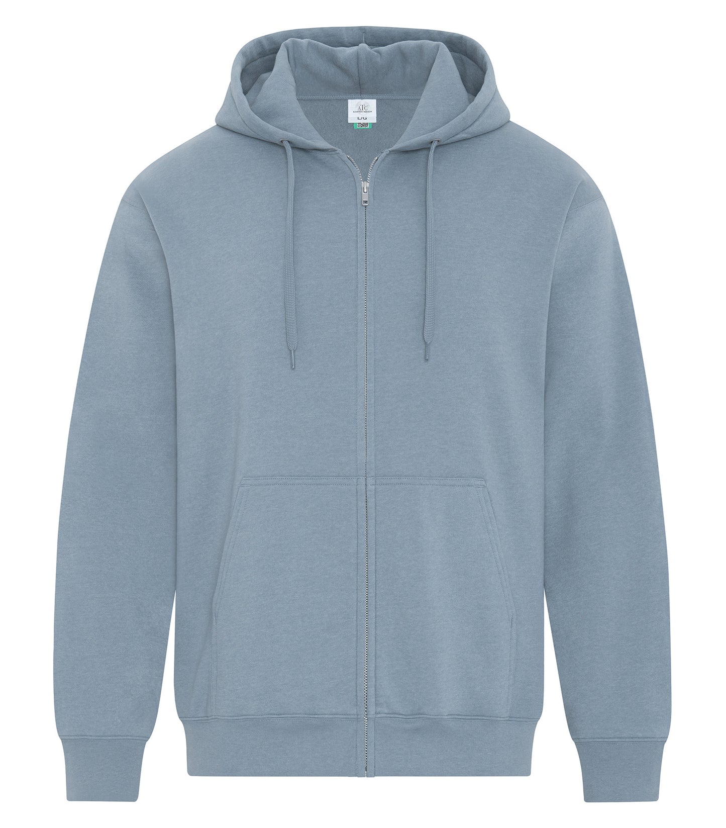 ATC 6600 EARTH WASH TOURBILLON FLEECE FULL ZIP HOODIE