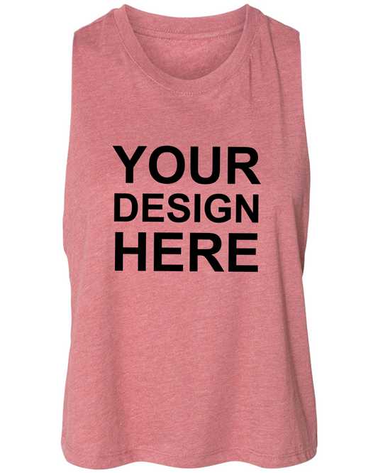 Bella+Canvas 6682 Women's Racerback Crop Tank