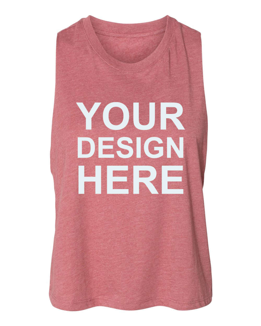 Bella+Canvas 6682 Women's Racerback Crop Tank