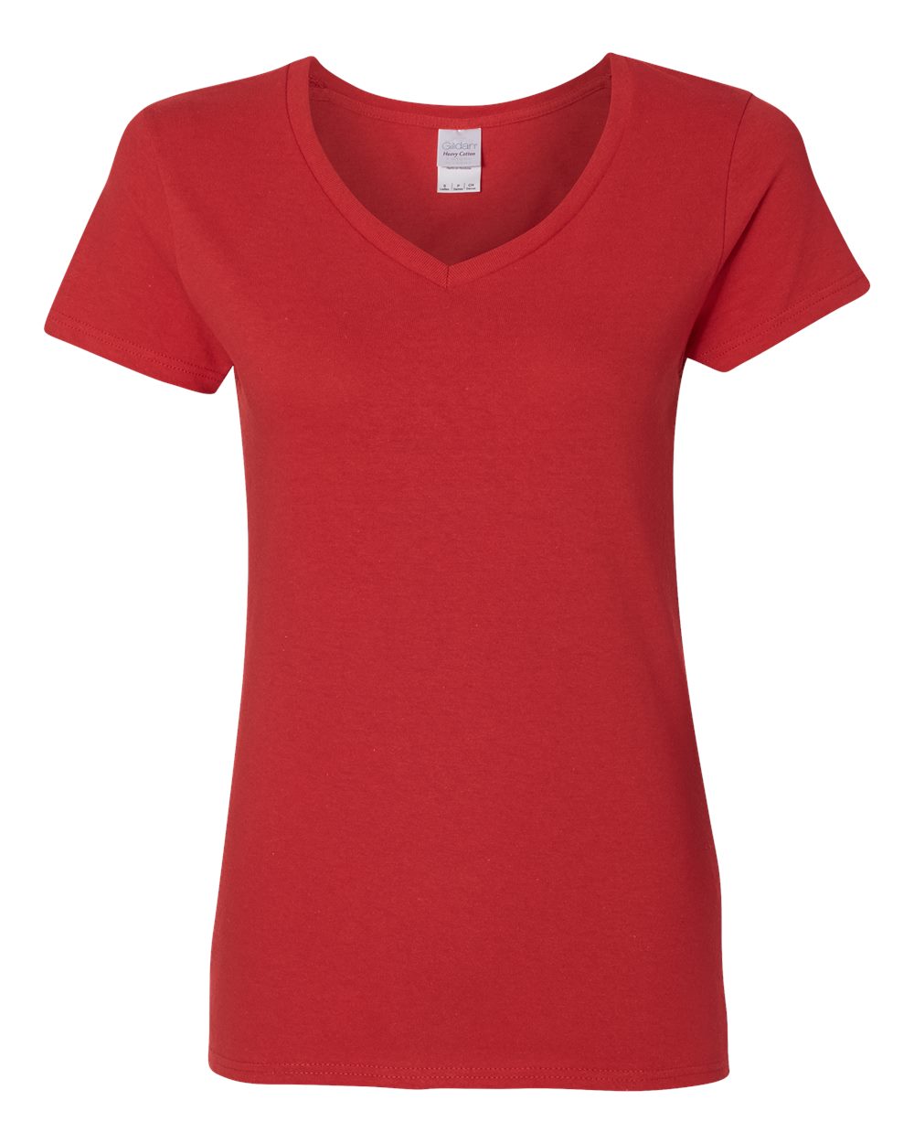 Gildan 5V00L Women’s Heavy Cotton V-Neck T-Shirt