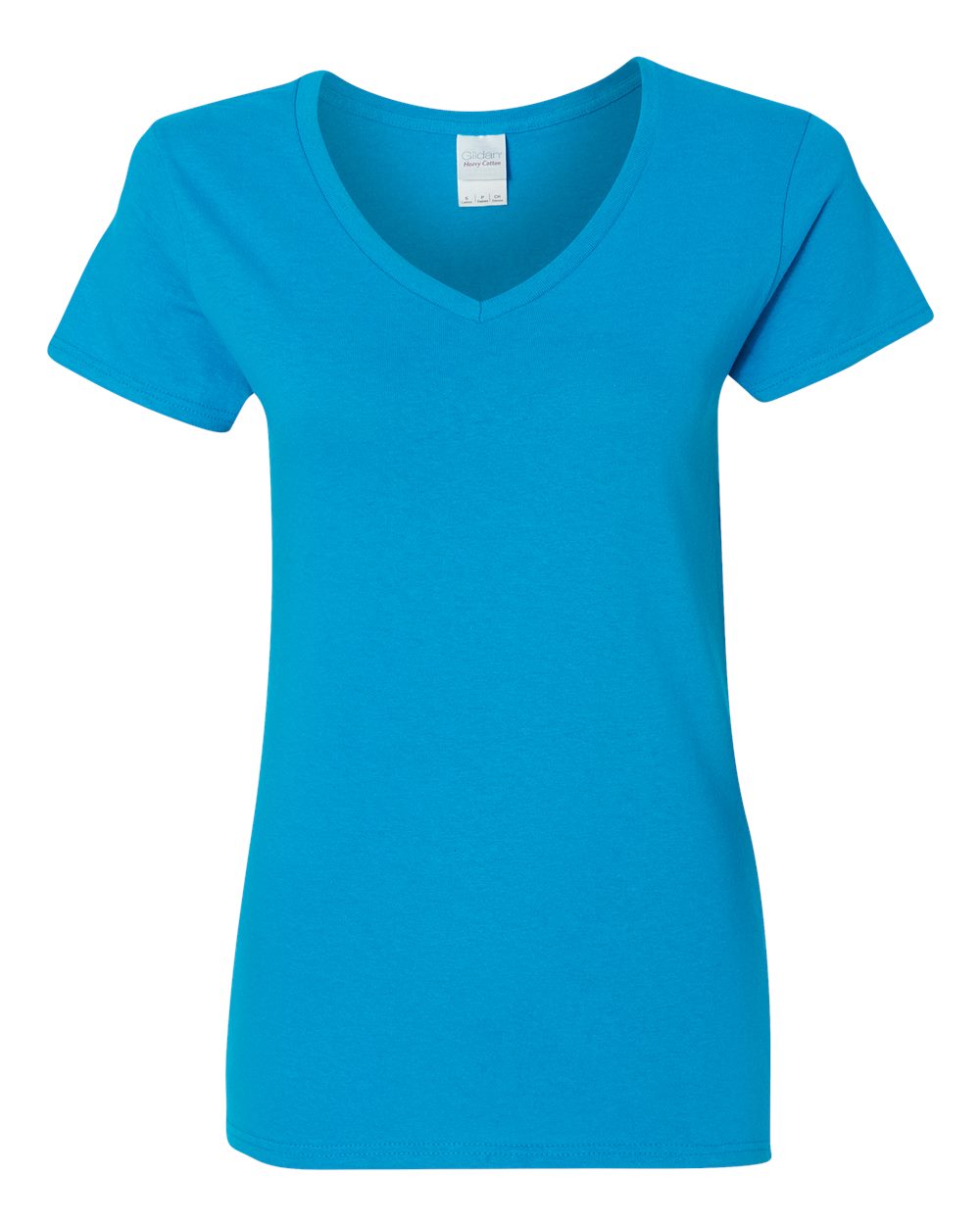 Gildan 5V00L Women’s Heavy Cotton V-Neck T-Shirt