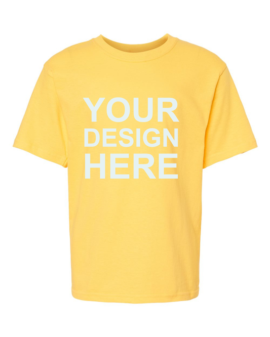 M&O 4850 Youth Gold Soft Touch T-shirt