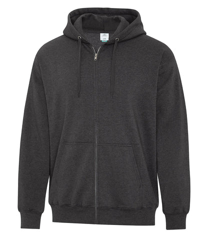 ATC 6600 EARTH WASH TOURBILLON FLEECE FULL ZIP HOODIE
