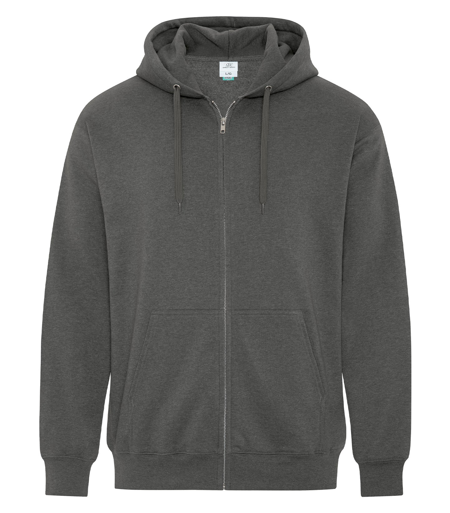 ATC 6600 EARTH WASH TOURBILLON FLEECE FULL ZIP HOODIE